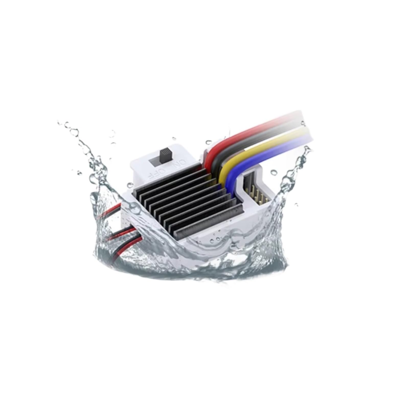Veicolo ESC RC Per Traxxas Per SCX10 Per HSP Per Auto Barche E Cingolati Impermeabile Regolatore Di Velocità COOL 9030 90A Con BEC Da 5.5V 3A E 7.5V/3A Accessori Aggiornamento