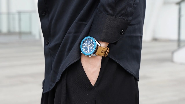 Benyar 5187M Nuovo Orologio da Polso di Lusso Casual al