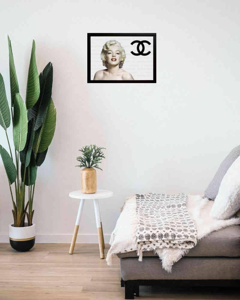 Grysonアート2.5Lマリリンモンローシャネルオマージュアート Grysonアート2.5Lマリリンモンローシャネルオマージュアート