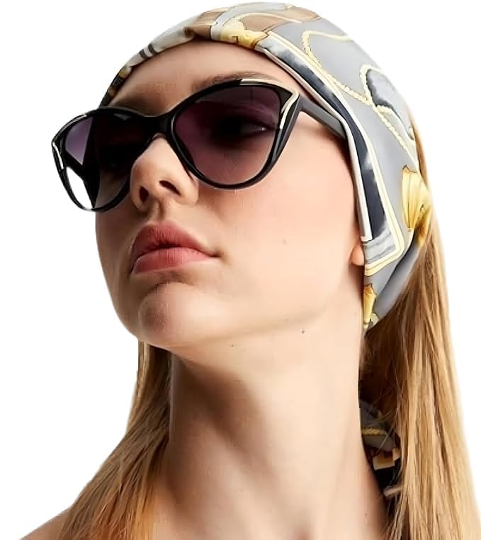 Image of Cat Eye Sunglasses for Women | UV400 Protection Trendy Style Shades | Lightweight Fashion Eyewear for Travel, Driving & Everyday