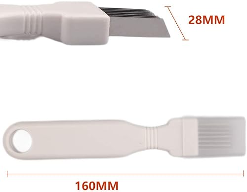 Miniatura 7 de Cortador de cebolleta, cortador de verduras, cortador de verduras, cuchilla de acero inoxidable, rebanada de cubiertos, herramienta de cocina
