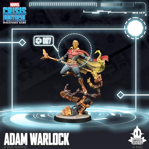 Marvel Crisis Protocol Adam Warlock Moondragon & Quasar miniatura 6