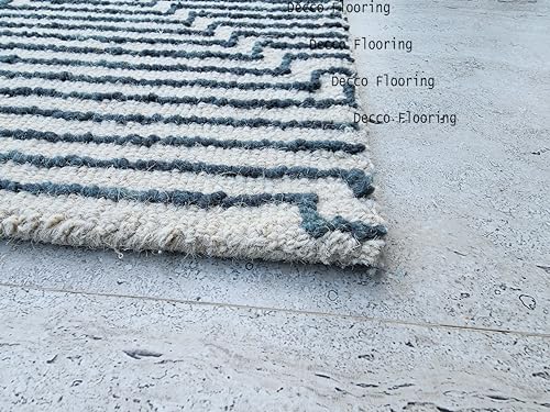 Image of Soft Pure Woolen Modern Collection Tufted Carpet for Living Room,Bedroom'Kitchen and Hall (12 X 15) Feet