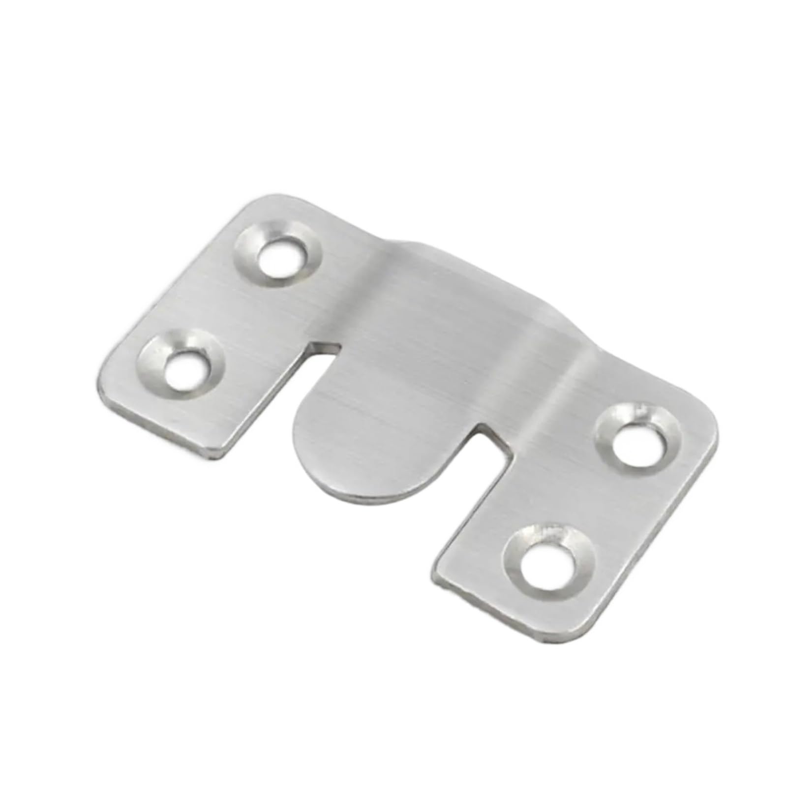 Kxaoxgrc One Color Stainless Interlocking Flush Mount Brackets, 20 Pcs Steel Interlock Flush Mount Bracket Wall Picture Hanger Hooks, Multiple Sizes(S)