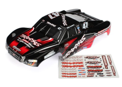 Traxxas Slash Mike Jenkins 47 Body, Black, 6826