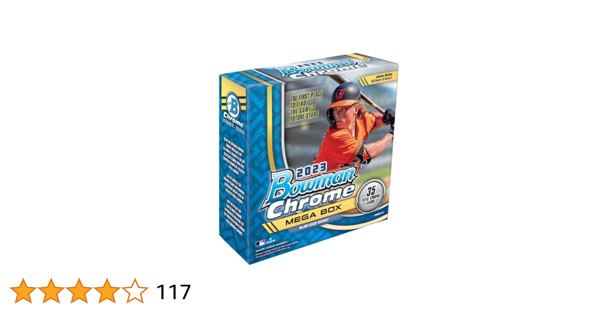 ⚾2023 topps NPB BOWMAN CHROME 1BOXシュリンク付 Amazon.com: 2023 Bowman Chrome Baseball Mega Box