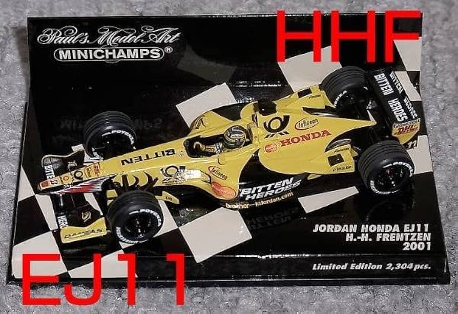 Amazon | 1/43 ジョーダン ホンダ EJ11 フレンツェン 2001