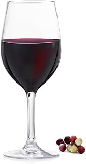 Red Wine Glass - Great for Home Staging - Drink Props - Gift for Wine Lovers - Fake Drink