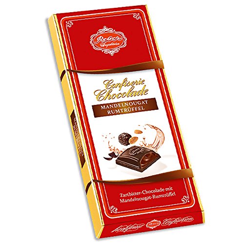 Reber Mandelnougat (Almond Nougat) Truffle Chocolate Bar 100G/3.5 Oz. #TOP11