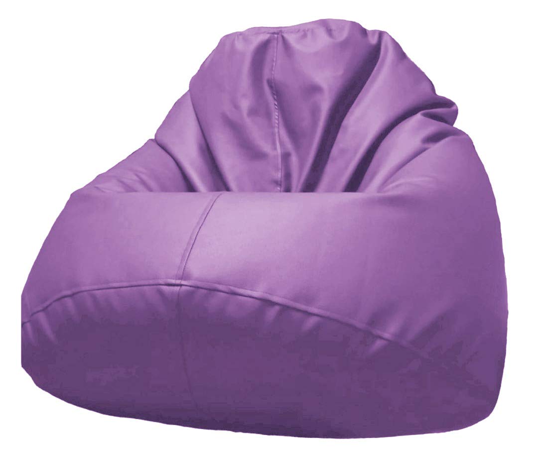 LEFFEH LOUNGER BEAN BAG XL-PURPLE, 75*110 CMS