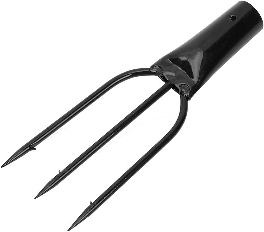 Eagle Claw Fish Spear, Trident 3 Prong Barbed Stainless Steel Spear