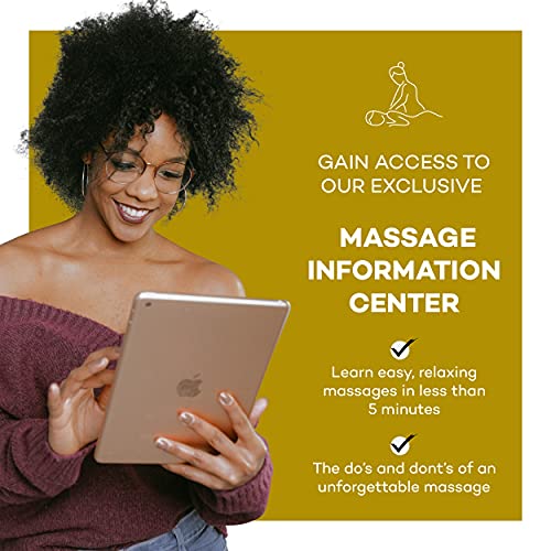 Vegan Happy Joints Massage Oil For Massage Therapy - Big 16Oz Bottle - Ideal For Professional Or At-Home Body Massage. Soothing Natural Blend Of Almond, Jojoba, Ginger, Turmeric, Orange, & Vitamin E #TOP5