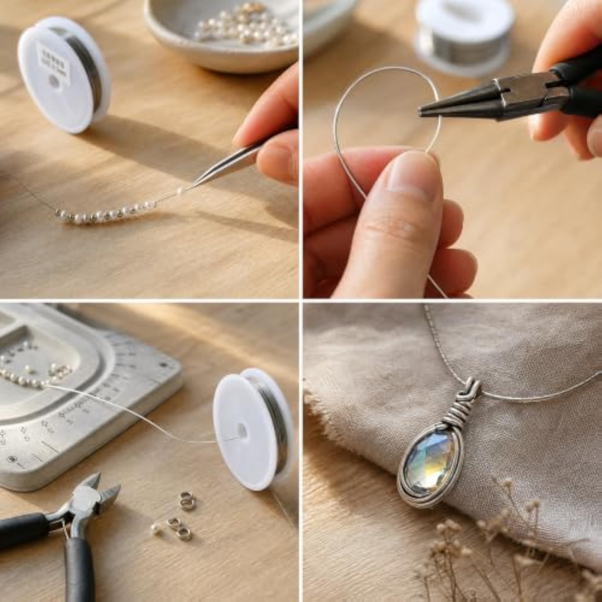 Soft Steel Wire for DIY Jewelry Making, 0.38mm