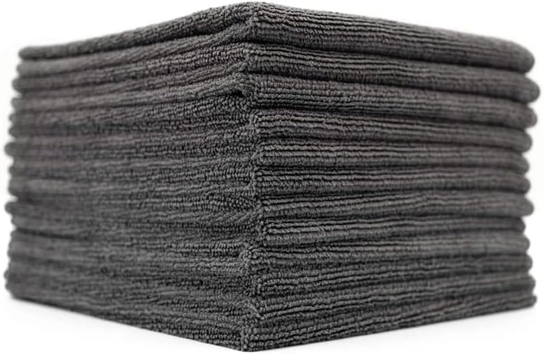10/5PCS edgeless Microfiber Auto Cleaning Towels Multifunctional Car Detailing Towel Automotive Washing dry Cloth 5PCS Red