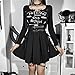 TOMETO STAR Gothic Punk Grunge Skirt High Waist Mini Skirt Harajuku Women Pleated Skirts