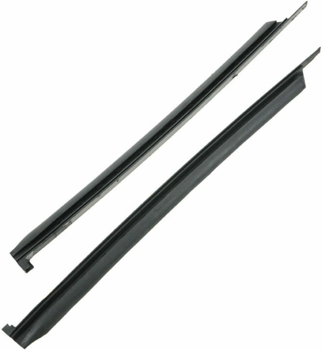 Rear Side Glass Vertical Quarter Window Seal for Dodge for Dart 1973-1976, for Plymouth for Duster 1973-1976 for Scamp 1973-1976 for Valiant 1973-1976 2 Door a Pair