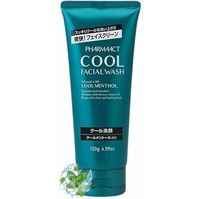 熊野油脂 ファーマアクト クール洗顔フォーム 130g