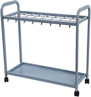 Umbrella Stand Rack,Umbrella Stand,Large Capacity Hotel Lobby Business Umbrella Drain Stand,Easy to Assemble,a,24 Holes