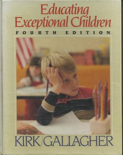 Educating exceptional children 0395327725 Book Cover