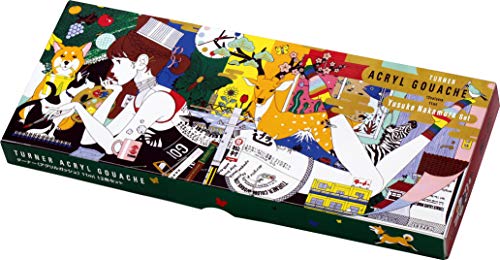 Turner Acryl Gouache Yusuke Nakamura Set of 12 11ml Tubes
