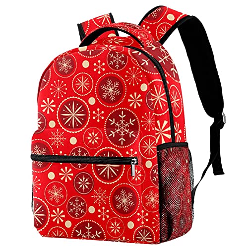 Sac à dos de voyage mixte grand format à motif sapin de Noël multicolore