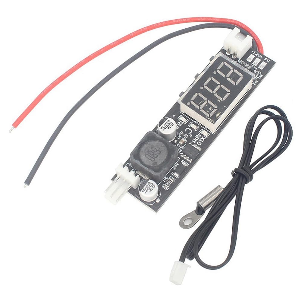 DC12V PC-Lüfter Drehzahlregler – Temperaturregelungsmodul Für 2- Oder 3-Kabel-Lüfter