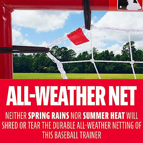 Image of Franklin Sports Youth Baseball Pitchback + Rebounder Net