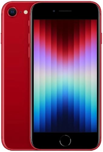 Apple iPhone SE 3 generación, 64GB, ROJO - Desbloqueado (renovado Premium)
