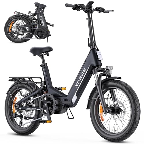 Engwe Bicicleta Eléctrica Con App Iot, Bicicleta Eléctrica 48v 15ah Con Batería Hasta 160km, Sensor De Par Y Freno Hidráulico, Neumáticos 20 3.0, 2 Horas De Carga Negro Engwe Bicicleta Eléctrica Con App Iot, Bicicleta Eléctrica 48v 15ah Con Batería Hasta 160km, Sensor De Par Y Freno Hidráulico, Neumáticos 20 3.0, 2 Horas De Carga Negro