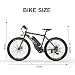 LANKELEISI RS600 700C Bicicleta eléctrica, batería de 36V 20Ah, Freno de Disco,...