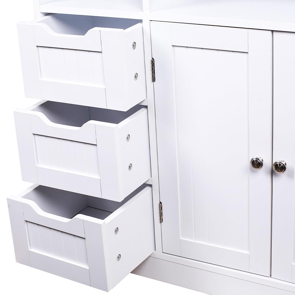 Kast 2 deuren theonie naturel La Redoute Interieurs | La Redoute