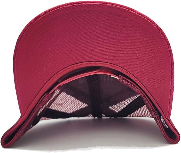 Cult of Individuality HVMAN Human New Mesh Trucker Luxe Red Era Snapback Hat - Image 7
