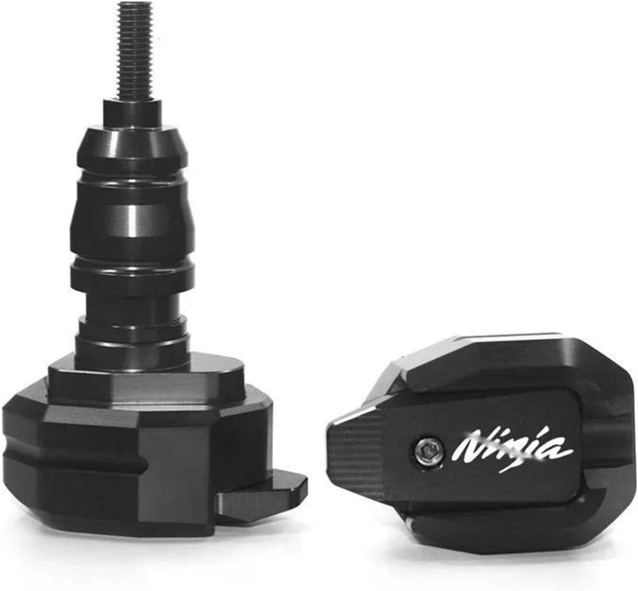 Falling Crash Protector For KAWASAKI NINJA ZX-6R 2013-2017 Motorcycle CNC Falling Protection Frame Slider Fairing Guard Crash Pad Protector Upgrade accessories(Titanium)