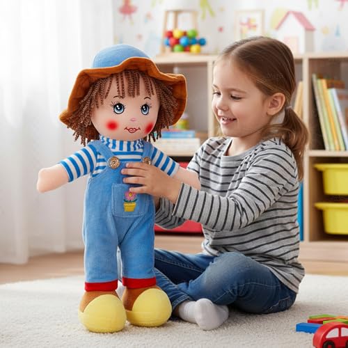 Image of Zest 4 Toyz Doll for Girls (44 cm) Big Size Doll | Soft Doll Toy Gift for Kids | Big Size Stuffed Toy for Kids & Toddlers | Birthday Gifts for Girls - Multicolor