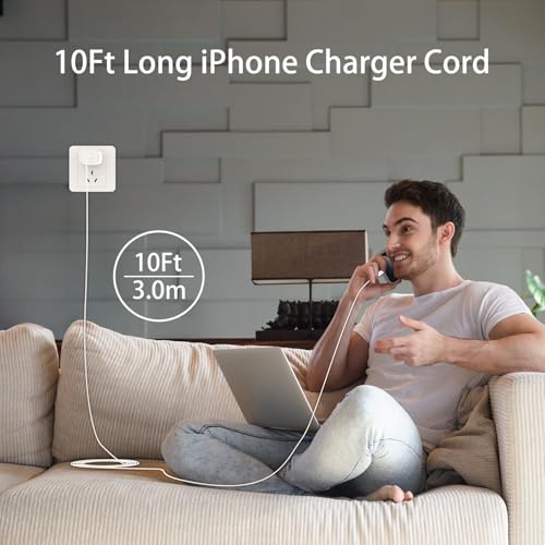 iPhone 18 17 16 15 Charger Fast Charging PD 40W, 10 FT USB C Charging Cable - image 8