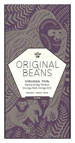 Original Beans, Cru Virunga 70% Dark Chocolate bar