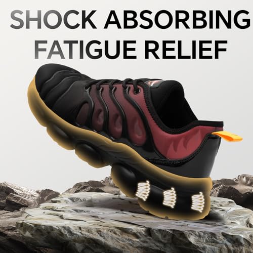 Image of Steel Toe Shoes for Men Women Lightweight Safety Work Sneakers