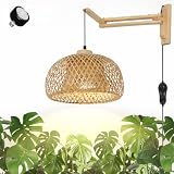HMVPL Bamboo Swing Arm COB Light