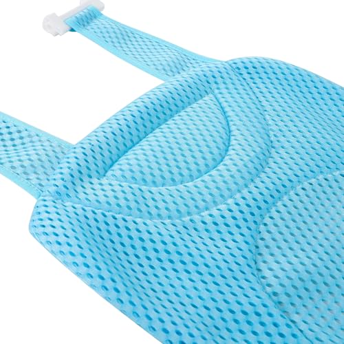 Image of Baby Bath Seat Support Net Soft Baby Bathtub Pad Newborn Bath Cushion Breathable Infant Bathing Support Mat Shower Pad for 0-18 Months