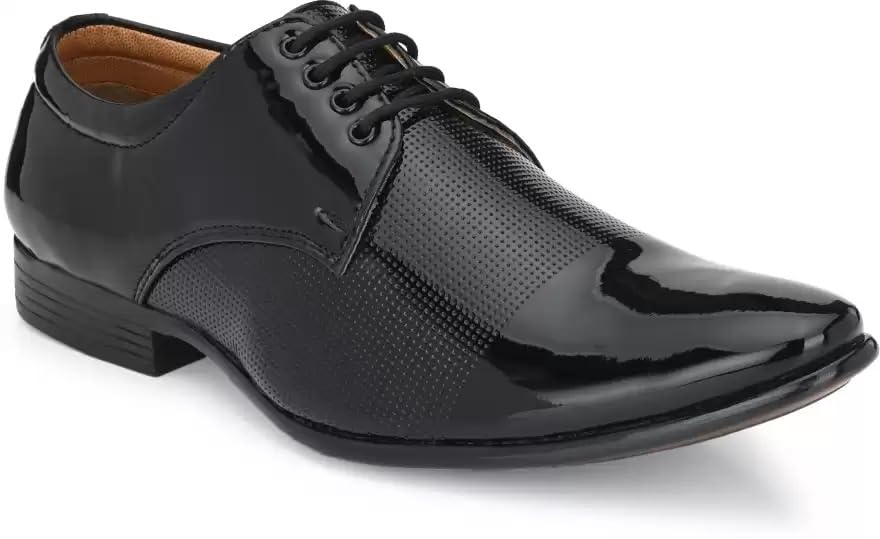 Swaraj Footwear and Accessories Office Ethnic Black Lace up Formal Shoes for Mans (Black-9) (B0CYP48C96) Amazon Price History, Amazon Price Tracker
