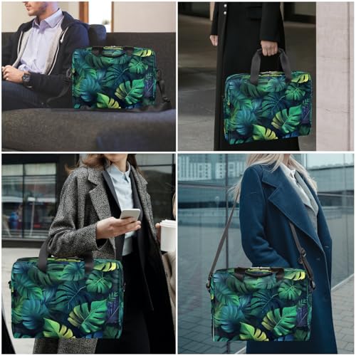 Bolso para laptop 16 pulg. hojas palma tropical miniatura 7
