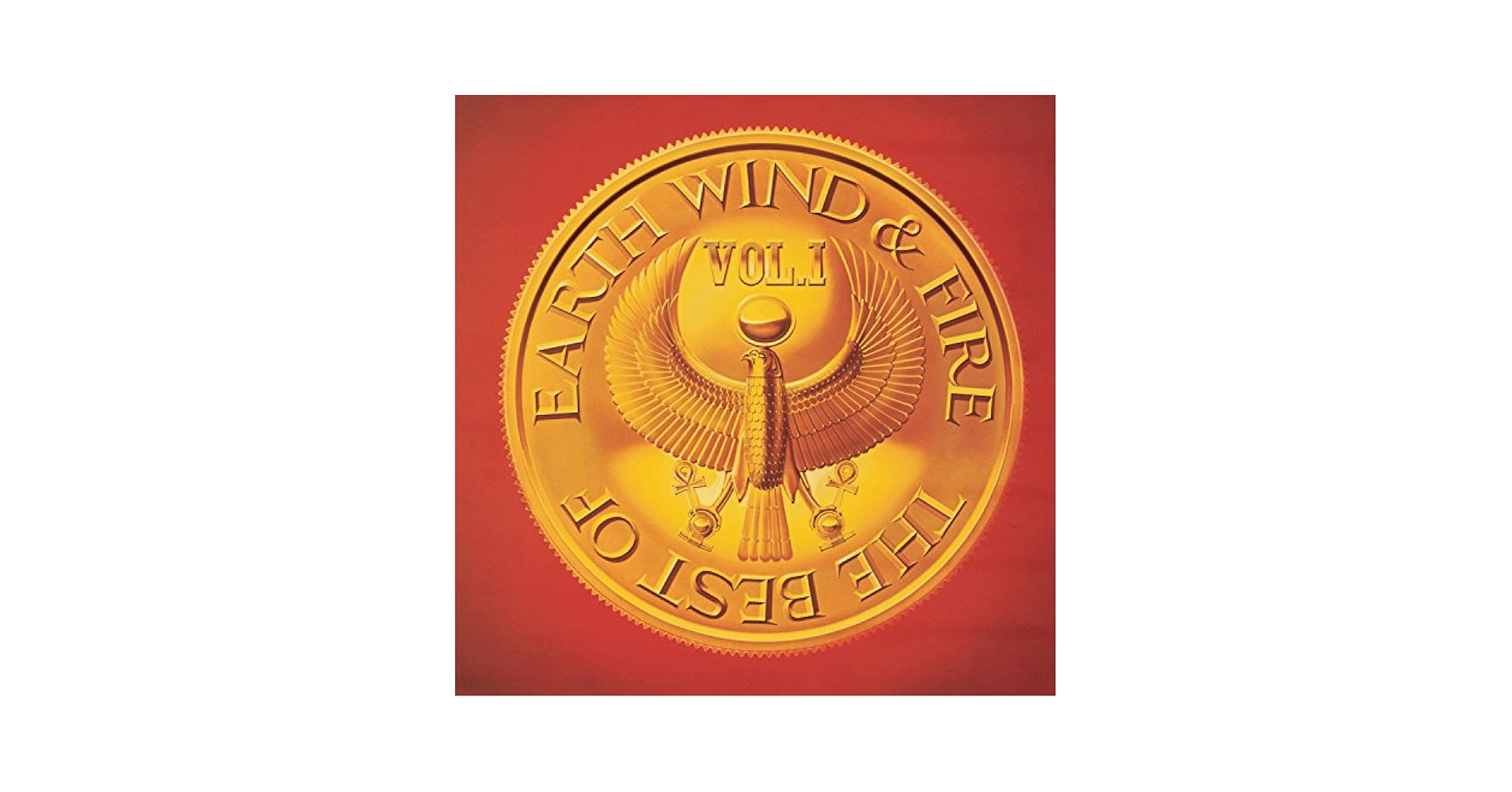 Earth Wind & Fire オレンジ盤LP　ベスト・オブ・ボリューム1 EARTH WIND & FIRE The Best Of 〜 Vol. 1 [Japan limited
