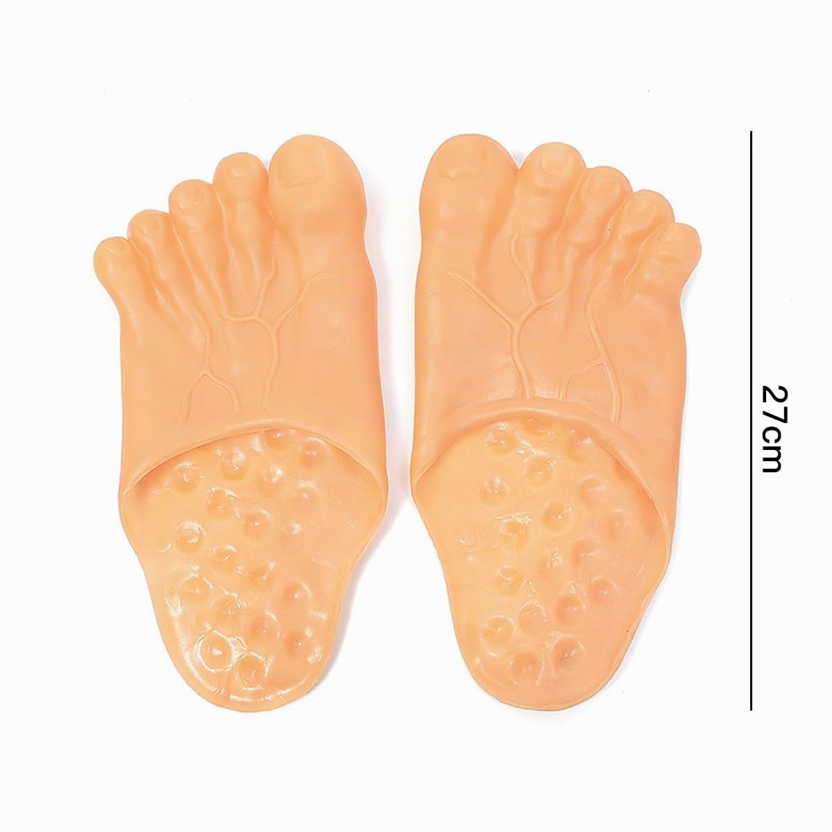 Couvre-Pieds géants géants - Accessoires de Costume réalistes - Couvre-Chaussures Amusants - Pantoufles pour fête d'halloween