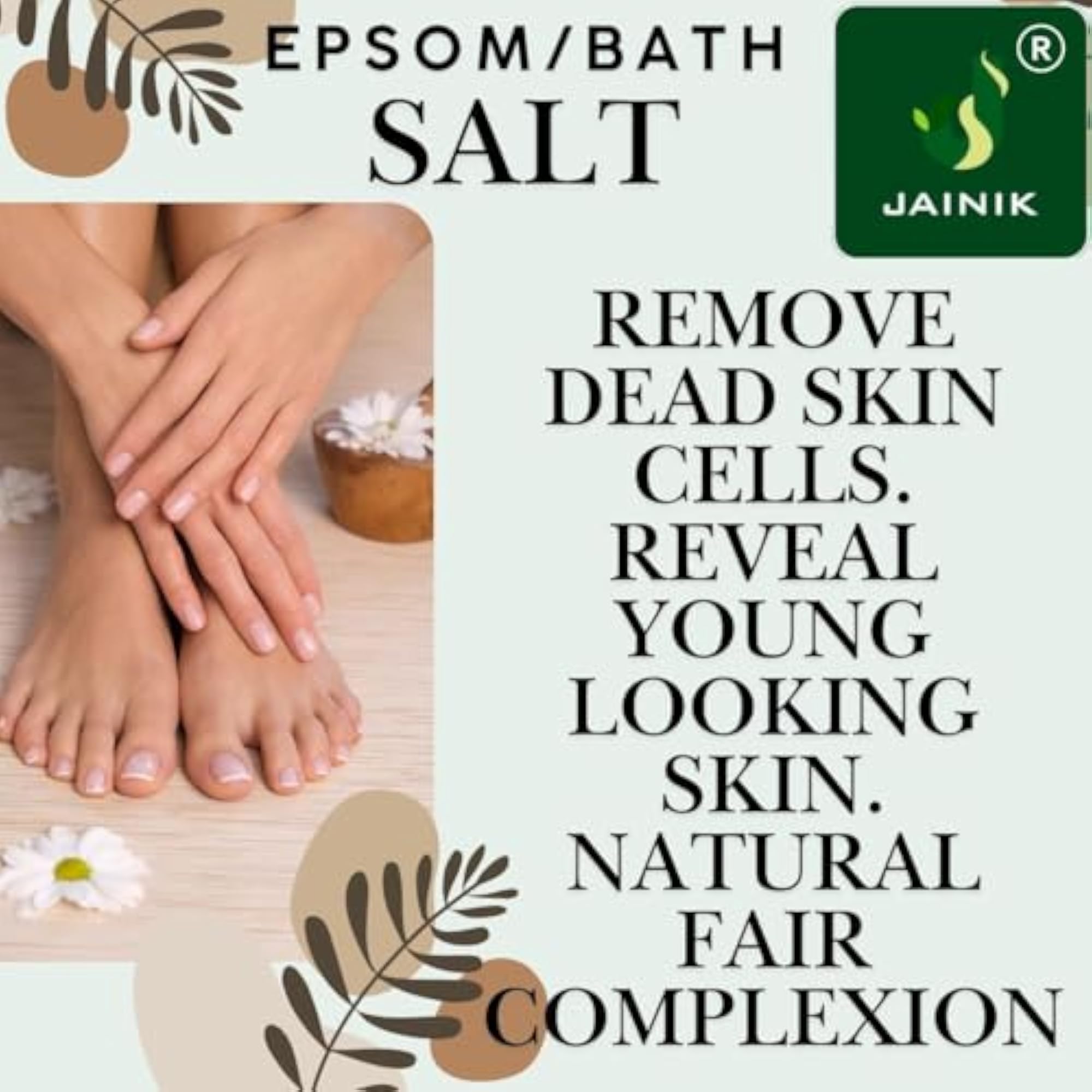 Magnesium Sulphate Epsom Salt for Muscle Relief, Relaxation