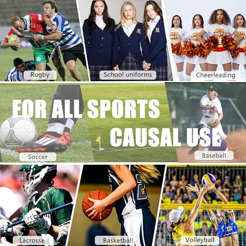 Image of White Baseball Socks, Adult Soccer Sock Knee-high for Men Womens Sports Comfortable Football Team Sock Moisture Wicking Baseball Unisex, 12 Pairs White