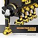 POKIPO Power Tool Organizer Wall Mount with Charging Station,Tool Storage Rack with 8 Outlet Power Strip,Heavy Duty Metal Battery Utility Rack with 4 Cordless Drill Holder 6.56 Ft Cord for Garage