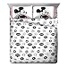 Disney Mickey Mouse Jersey White 4 Piece Full Sheet Set