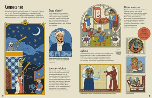 Medioevo. Scopri L’Europa Medievale Con Sei Modelli Tutti Da Costruire. Tesori Di Carta. Ediz. A Colori. Con 6 Modelli Da Costruire - 7