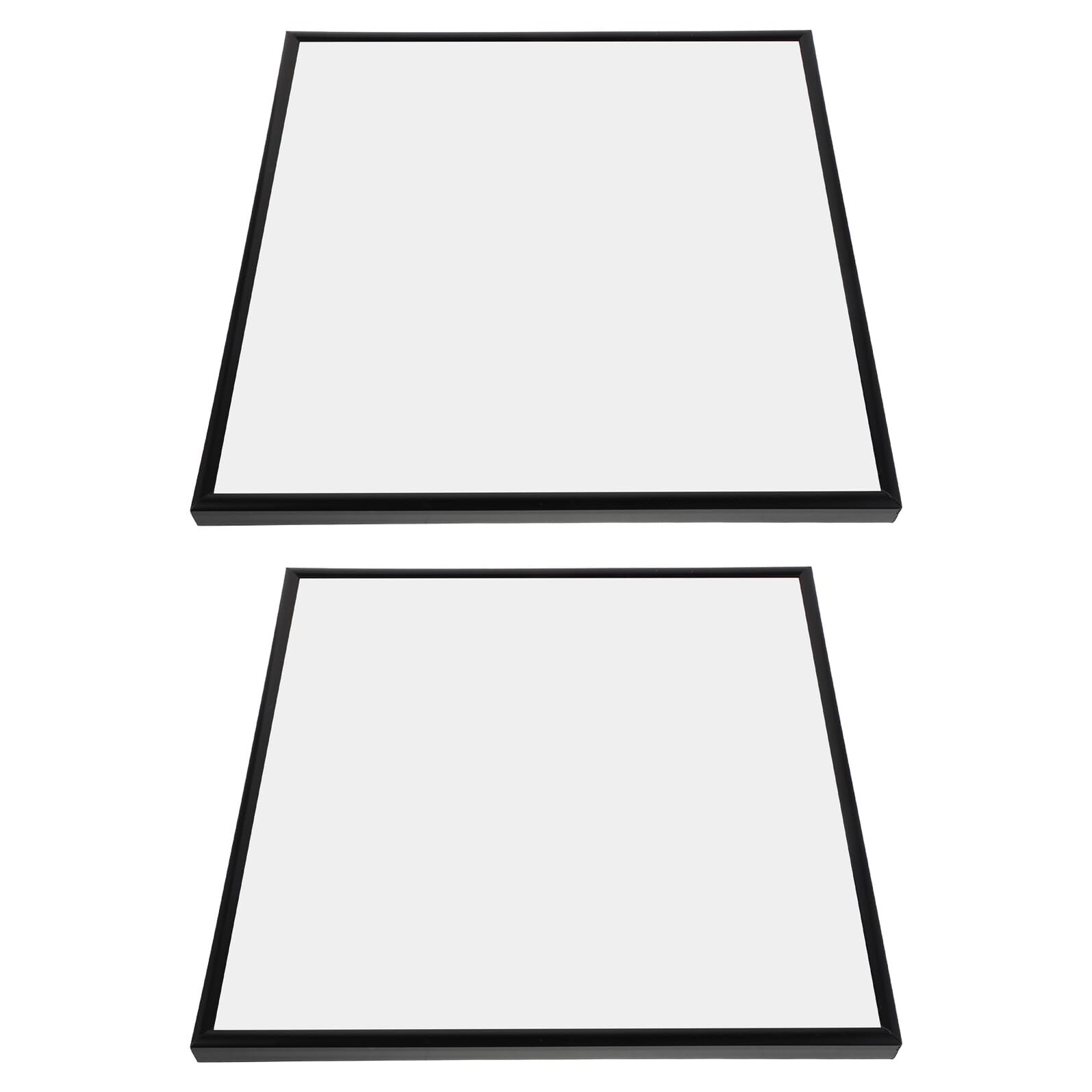 NOLITOY 2pezzi Porta Dischi Vinile Cornice Espositore Parete Organizer Riporre Album Copertine Nero