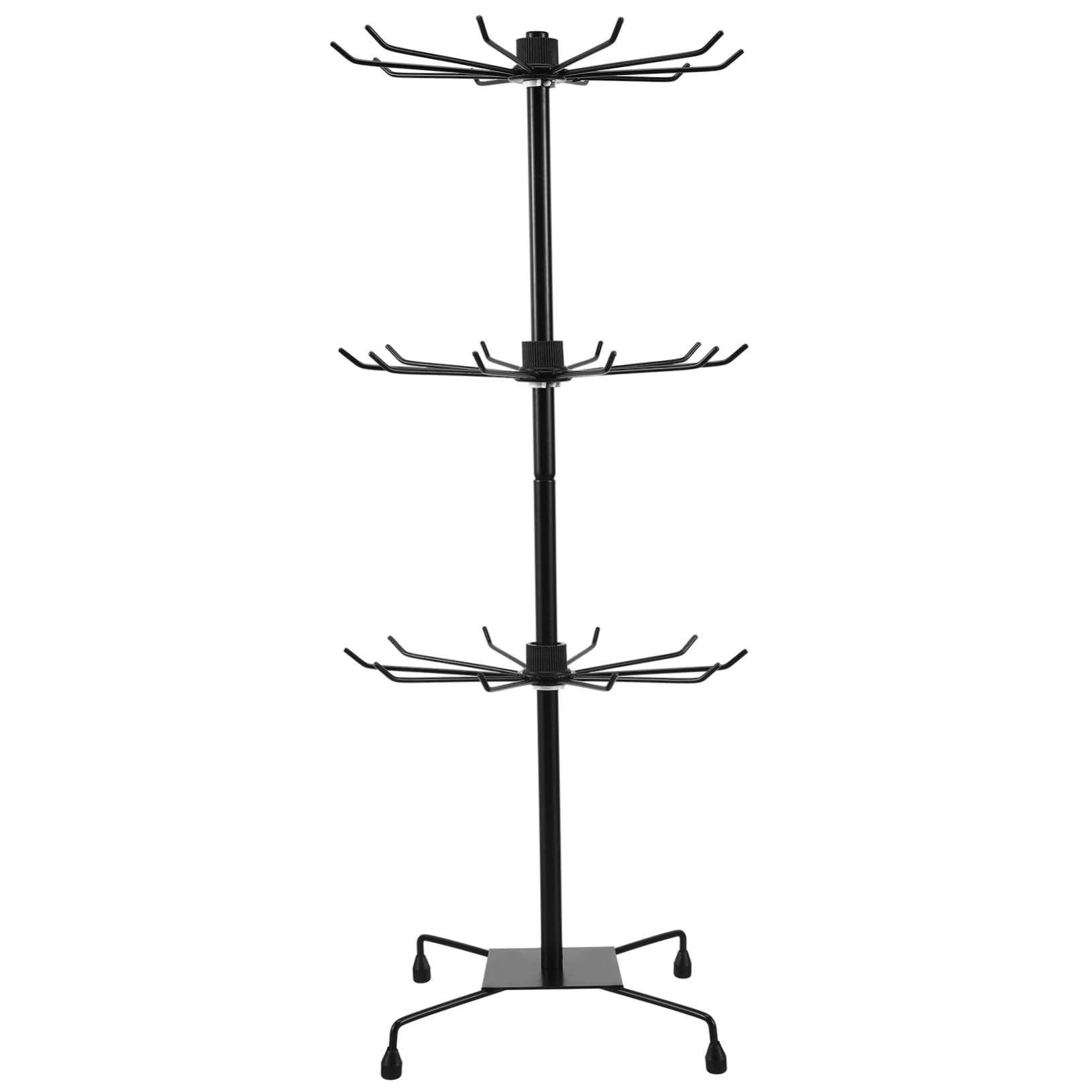 Étagère de rangement pour chapeaux rotative DOITOOL compacte pour chambre et dressing